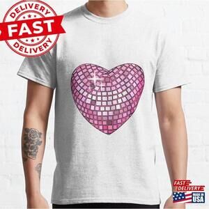 Disco Heart Mirrored Classic T-Shirt